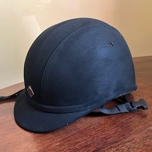 Charles Owen microfiber riding helmet